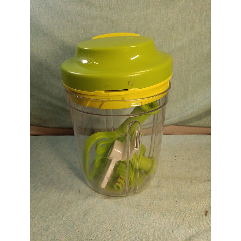 Tupperware Smooth Chopper kitchen aid, neon green
